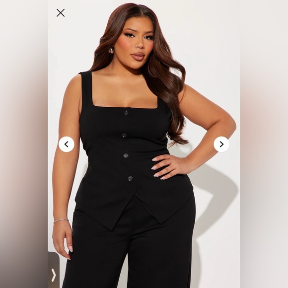 Elegant Black Women's Pants set - Picture 3 of 3